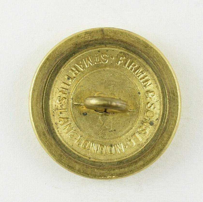 1880s-90s British Crest Livery Uniform Button 3 E4BT