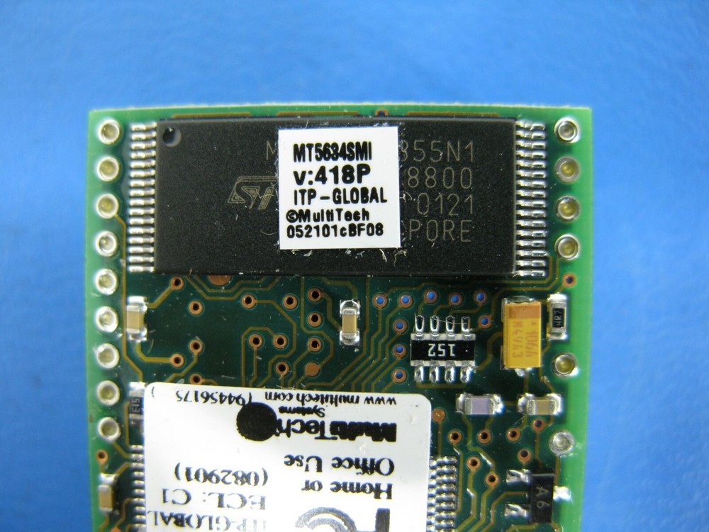 Multi-Tech MT5634SMI-ITP-ENI MT5634SMI Industrial Embedded Dial-up Socket Modem