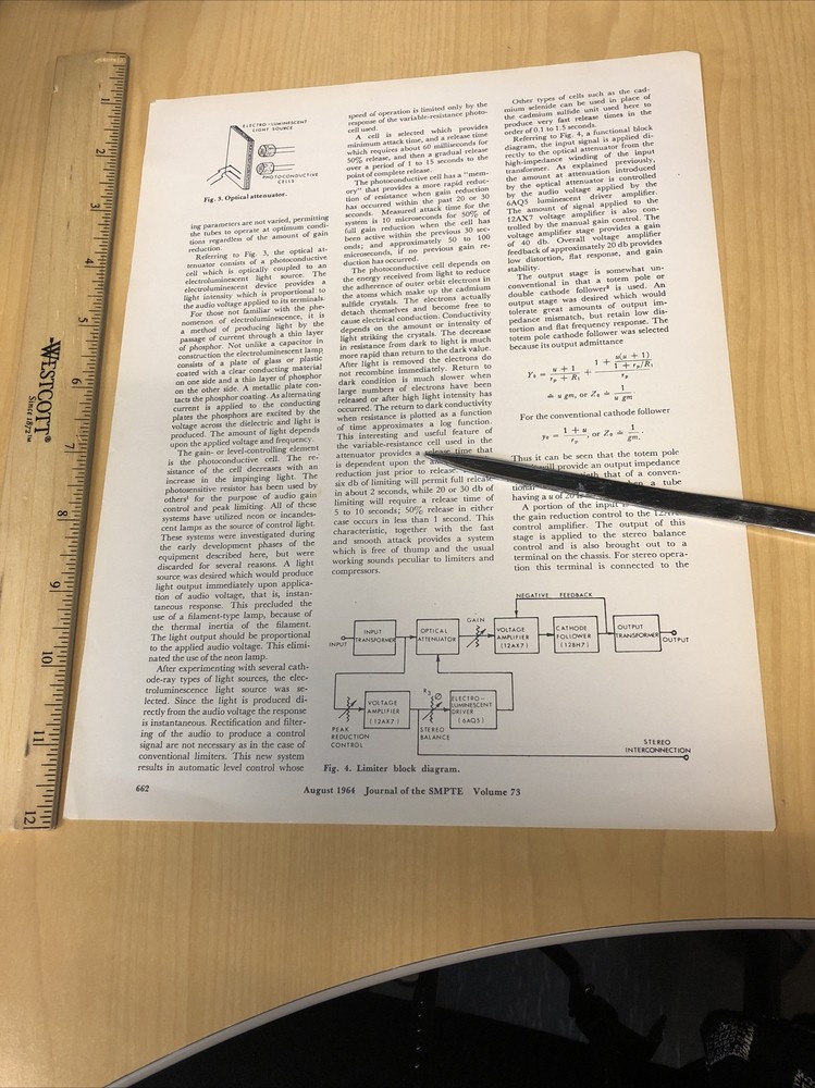 1964 AUDIO Article AUDIO LEVEL CONTROL FOR BROADCASTING