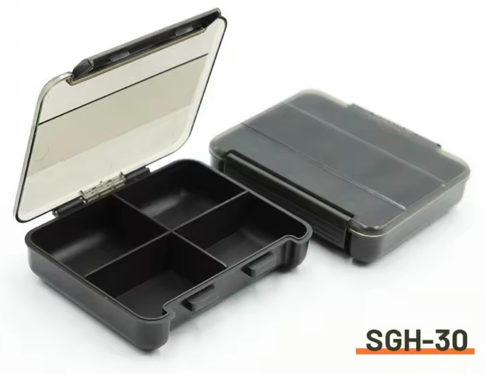 Carp Fishing Tackle Box Storage Case - Multi-Compartment Lockable Box