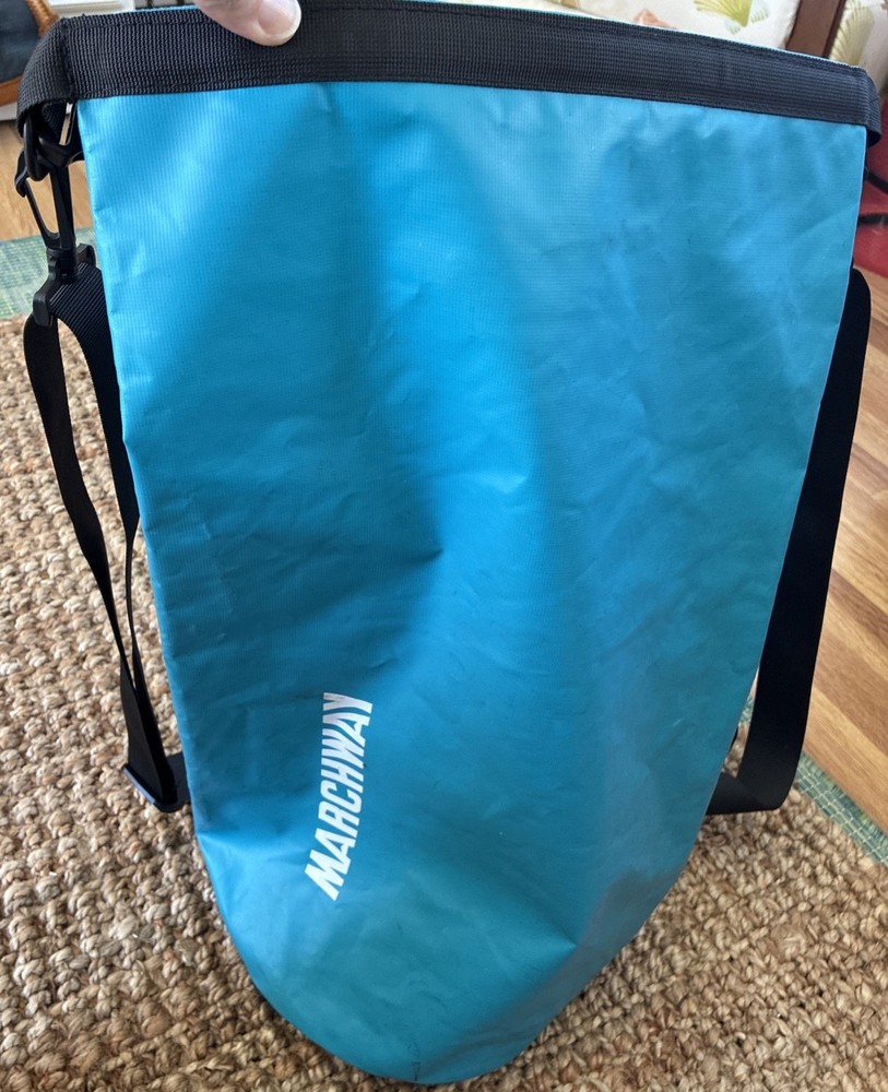 MARCHWAY Floating Waterproof Dry Bag Backpack, Teal
