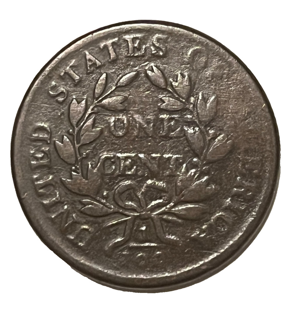 1802 draped bust cent , VG +