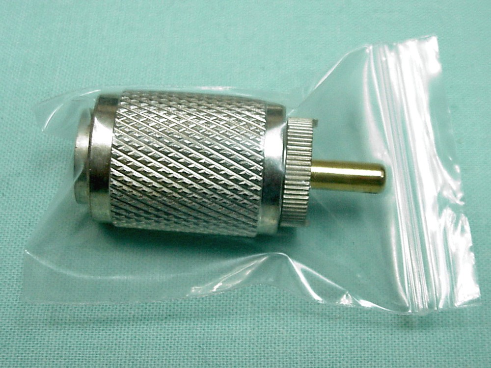 (2) PL-259 UHF Connectors for RG8 Coax ** USA SELLER **