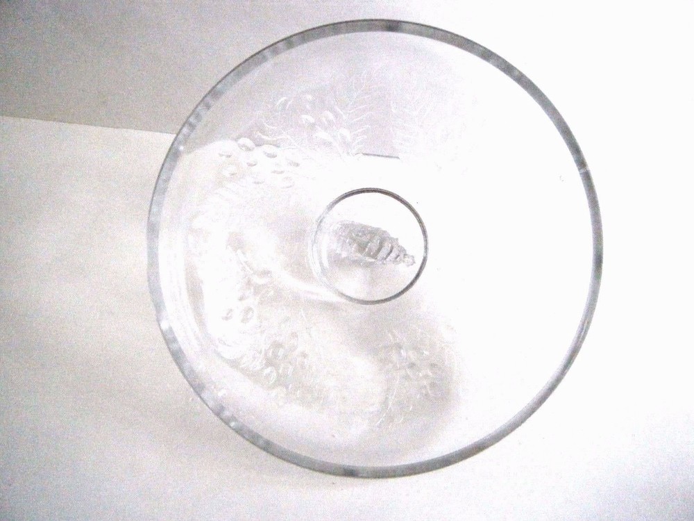 Barberry Pattern Glass 8" Covered Compote EAPG 1860's 1880's