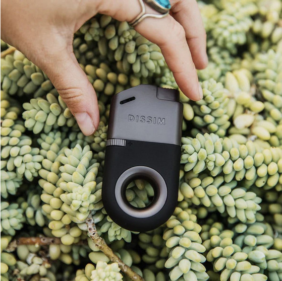 Inverted SOFT FLAME Gray Lighter,Butane refillable lighter with a fuel window
