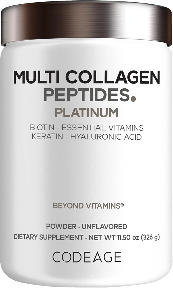 Codea Multi Collan for Women & Men Biotin 10000mcg Keratin, Protein