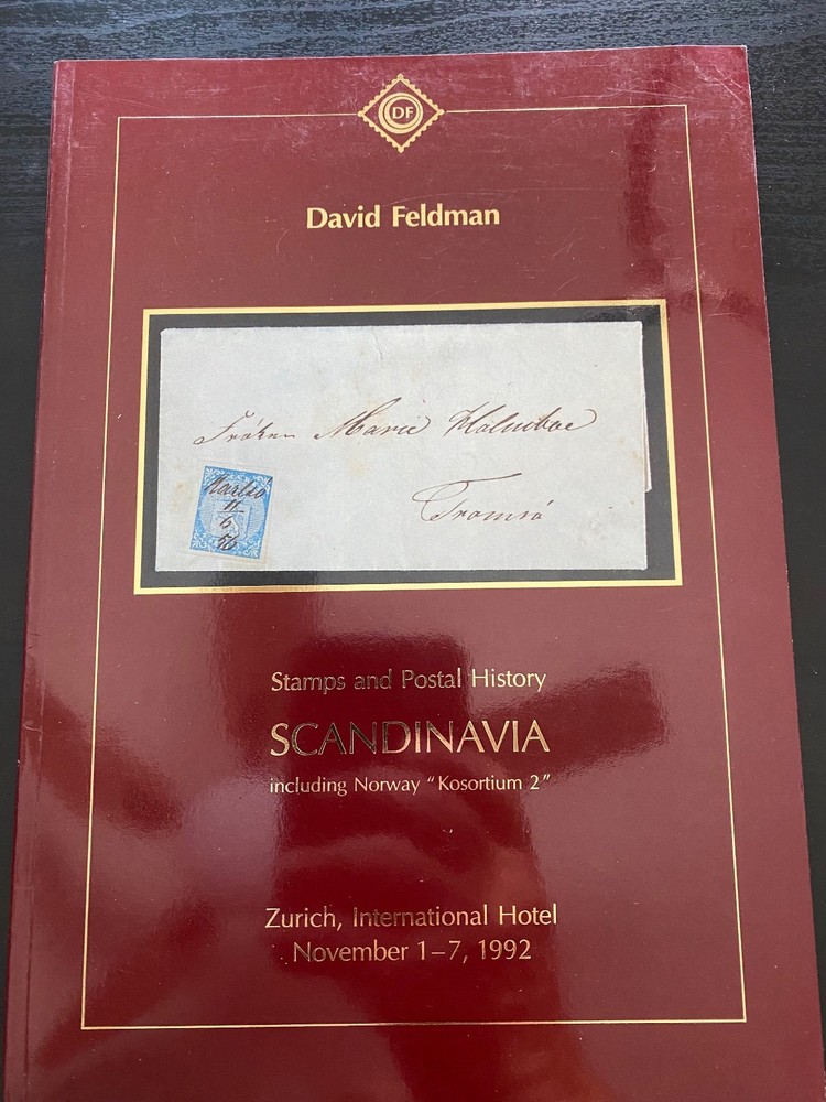 David Feldman Stamps and Postal History Catalog Collection+ Zurich 1992 L-1597