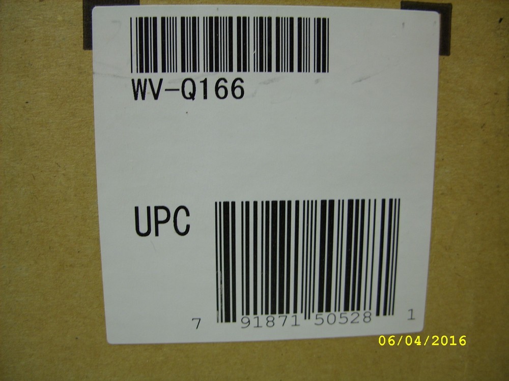 PANASONIC - SURVEILLANCE CAMERA FLUSH MOUNT BRACKET WV-Q166 *NOS*
