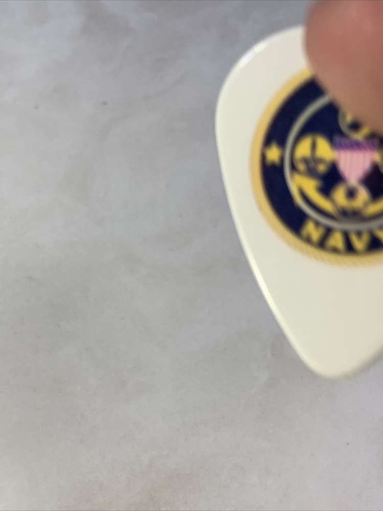 Vintage Guitar Pick KISS Tommy Thayer Kiss Navy guitar pick KISS VTG Navy Kiss