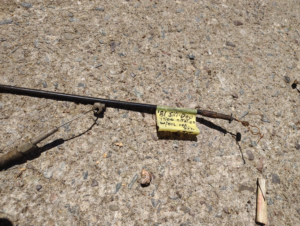 1981 ski doo citation 4500 throttle cable