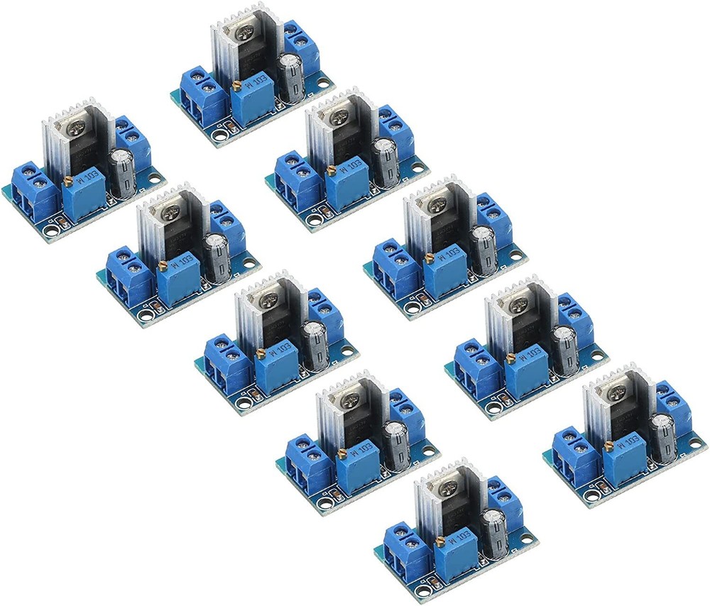 10pcs LM317 DC-DC Converter Adjustable Linear Regulator Step Down Circuit Board