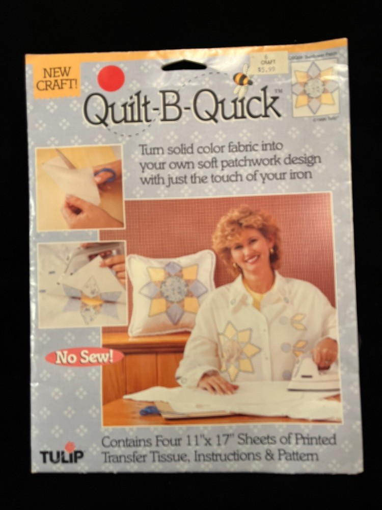 Tulip- Quilt-B-Quick - Sunflower Patch - 4sheets 11"x17" Printed Transfer Tissue