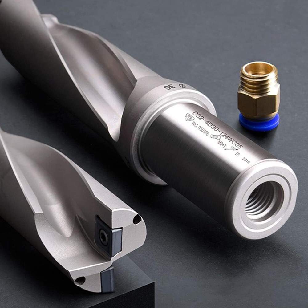 WC indexable Insert Drill (U Drill), 13mm-40mm Depth 3D Indexable Machinery CNC