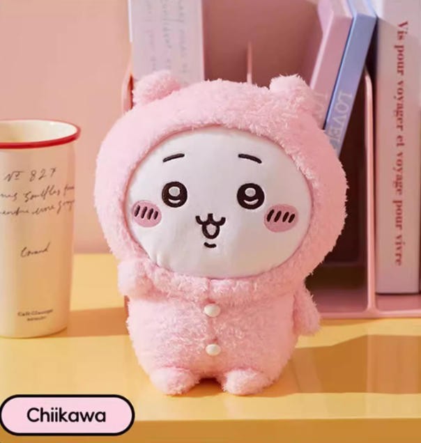 MINISO Chiikawa Pajama Sitting Plush Dolls, Hot Usagi, Chiikawa Toy