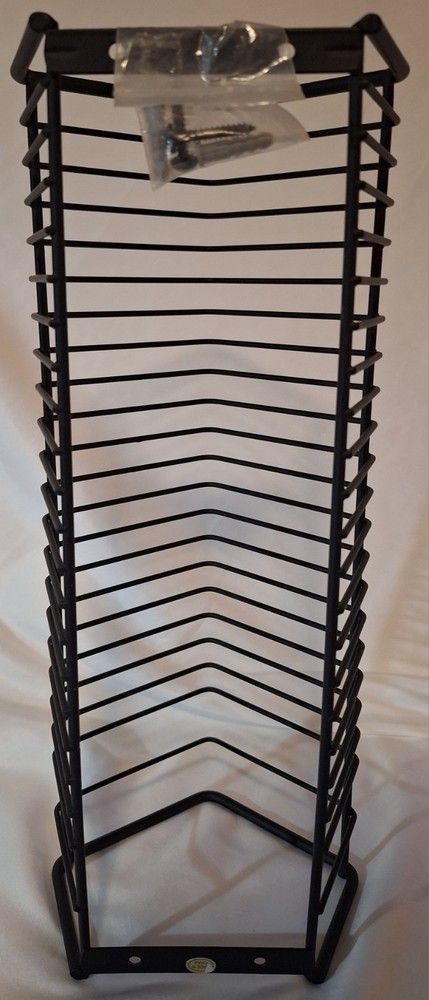 CD Storage Rack 22 Slot Metal