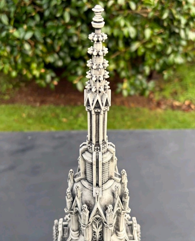 gothic wargaming Terrain scenery, 3d printed, unpainted, grimdark. set 1