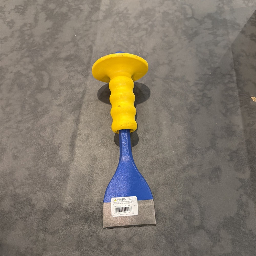 Dasco Pro G473 Guarded Floor Chisel, 3" Tip X 11" L