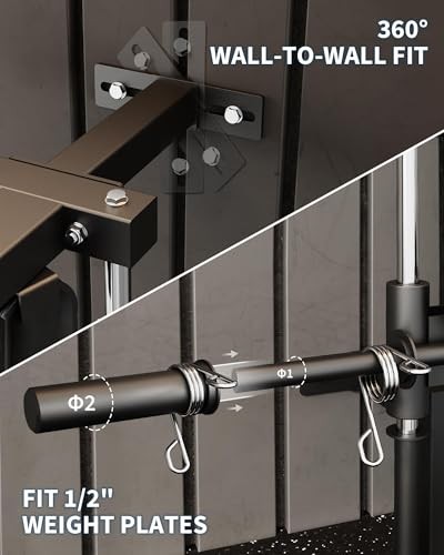 Wall Mount Cable Station, LAT Pulldown Machines with 19 Positions Dual Pulley