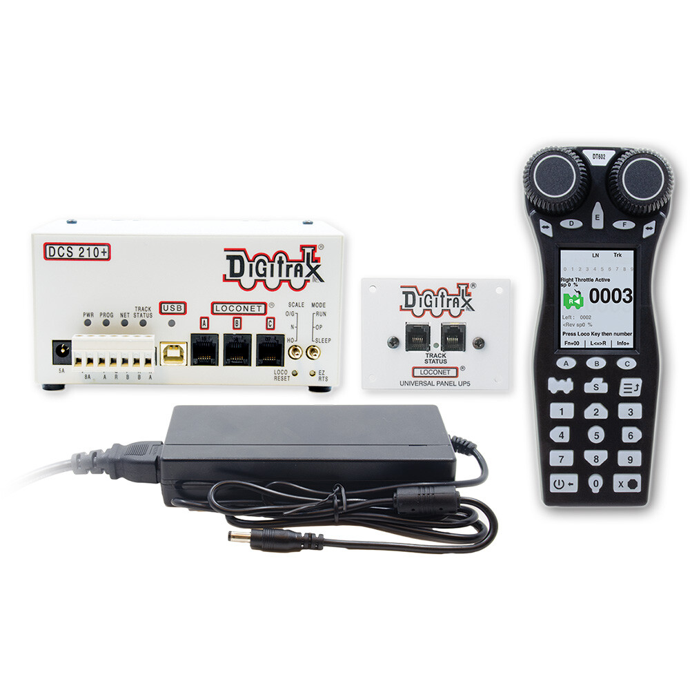 Digitrax ~ New 2023 ~ EVOX Evolution Express Advanced 5/8A Complete Starter Set