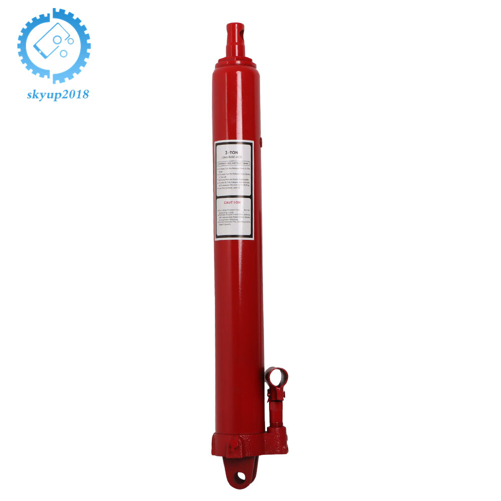 6600lbs Long Manual Hydraulic Jack Single Pump Engine Lift Cherry Picker