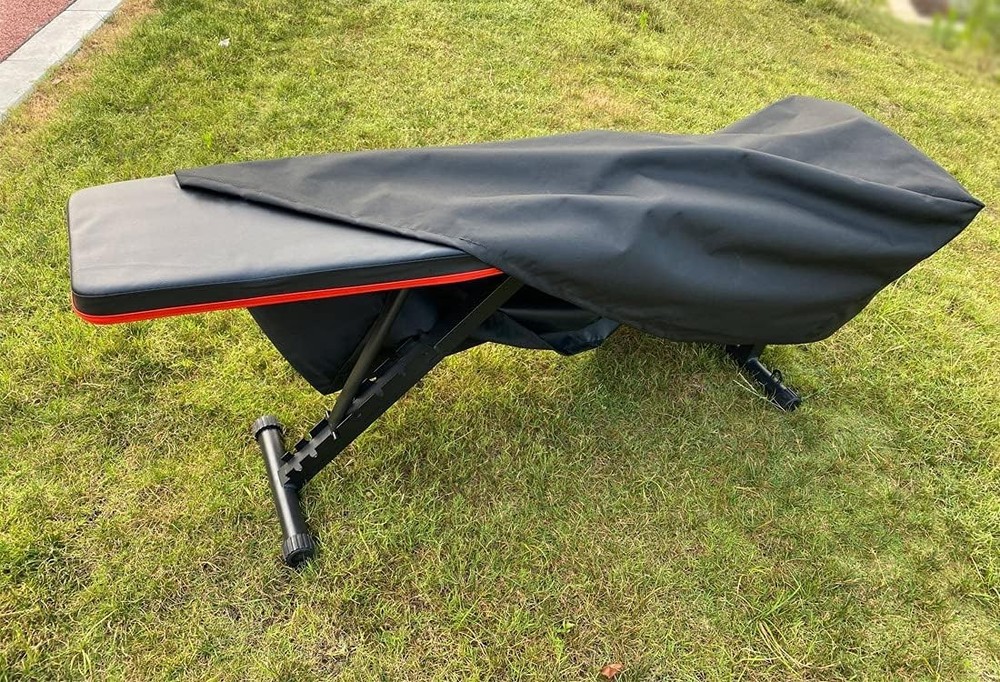 Weight Bench Cover Adjustable Exercise Workout Bench Cover Waterproof 600D