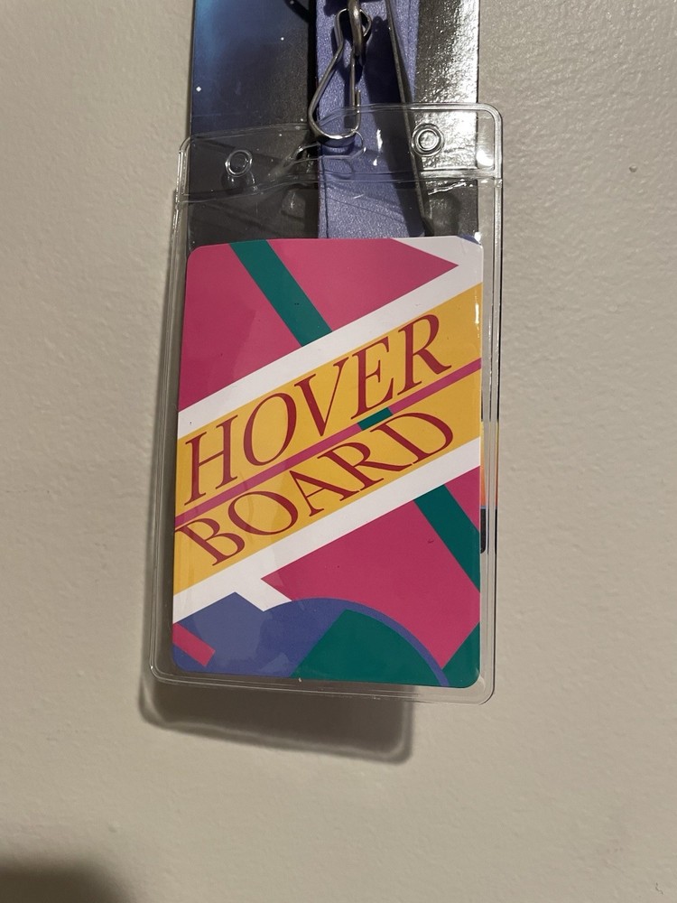 Universal Back To The Future Hoverboard Lanyard. NWT.