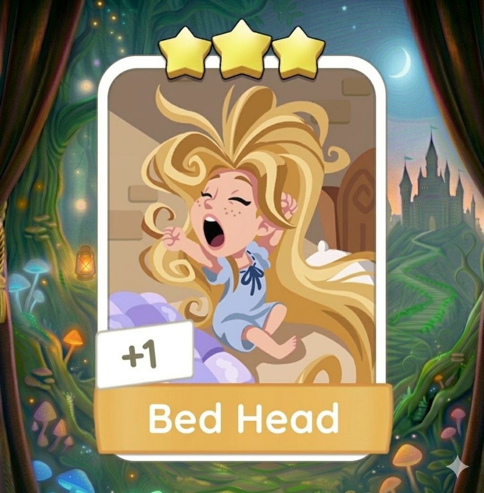 Bed Head - 3 star - monopoly go Set 11
