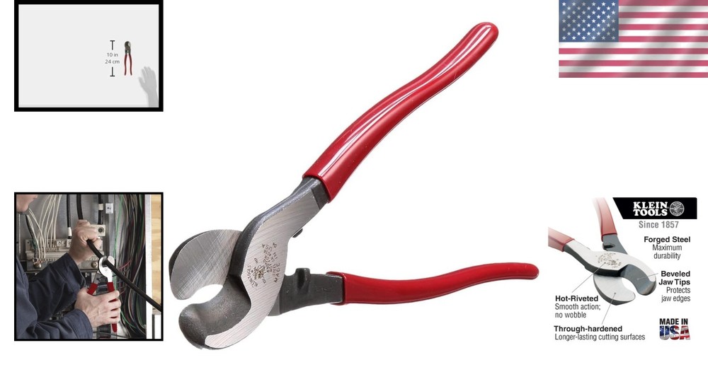 Klein Tools 63050 Cable Cutter - Heavy Duty Cutter