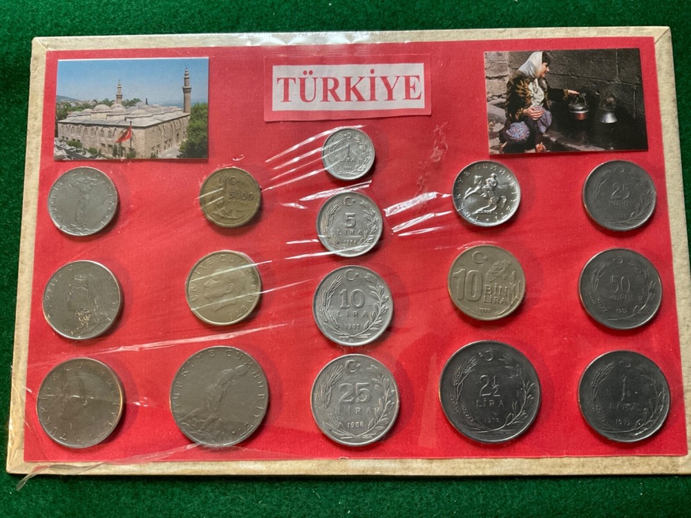 Turkey Type Set of Coins - T22
