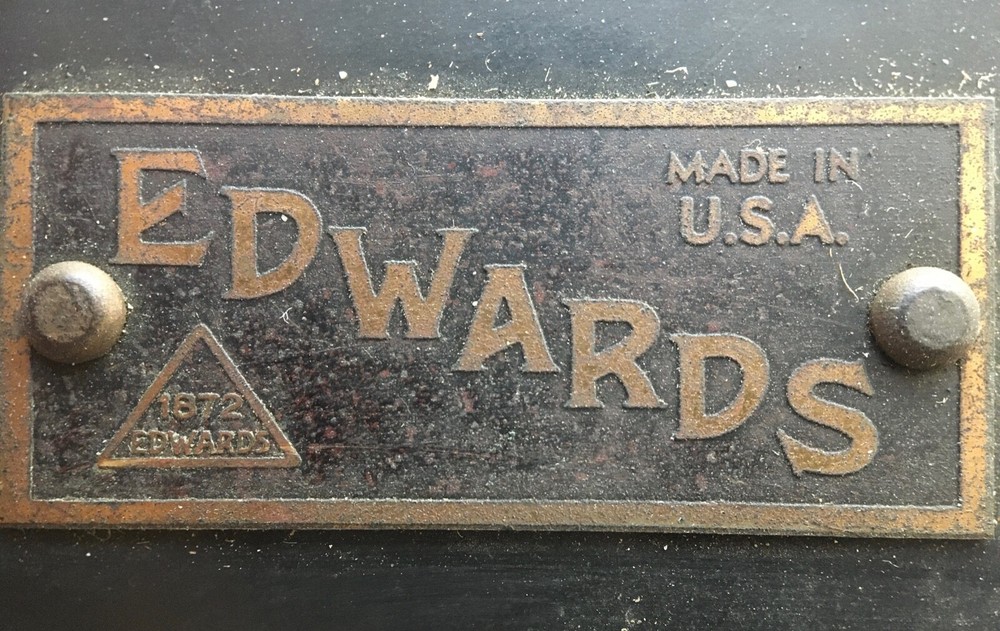 Vintage Edwards Company 12 Zone Visual Fire Alarm Annunciator Panel Module
