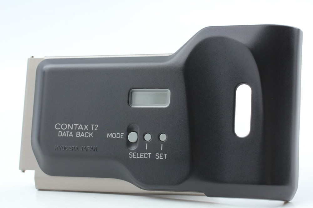 [ MINT ] Contax T2 Data Back Cover Panel Silver for T2 T2D D from JAPAN