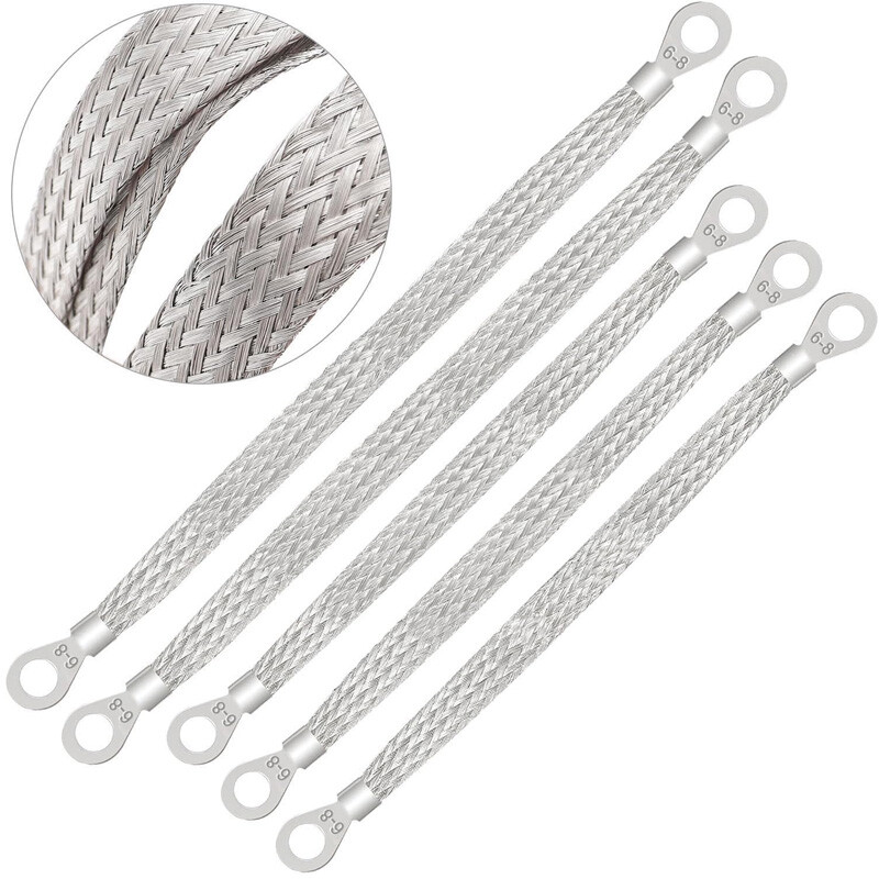 Universal Automotive Ground Strap Tinned Copper Car Engine Ground Strap Cable