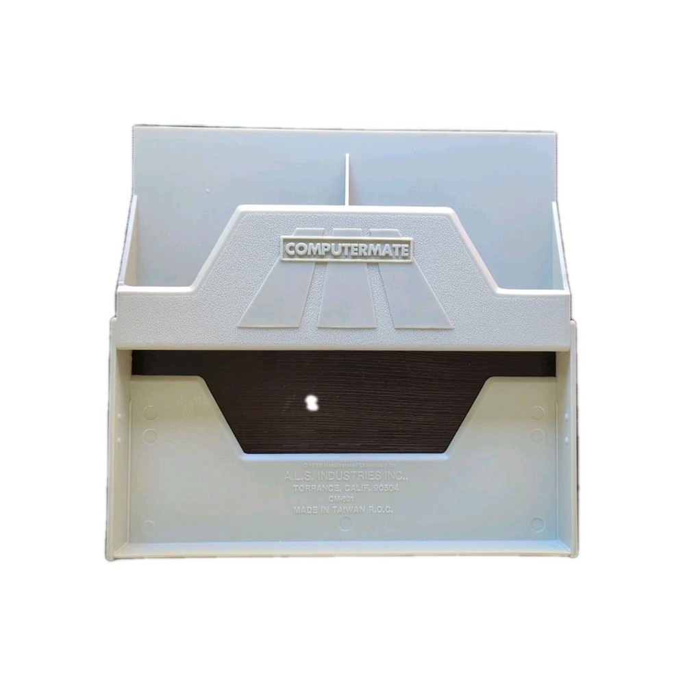 Floppy Disc Holder Storage Als Industry 1986 Computermate