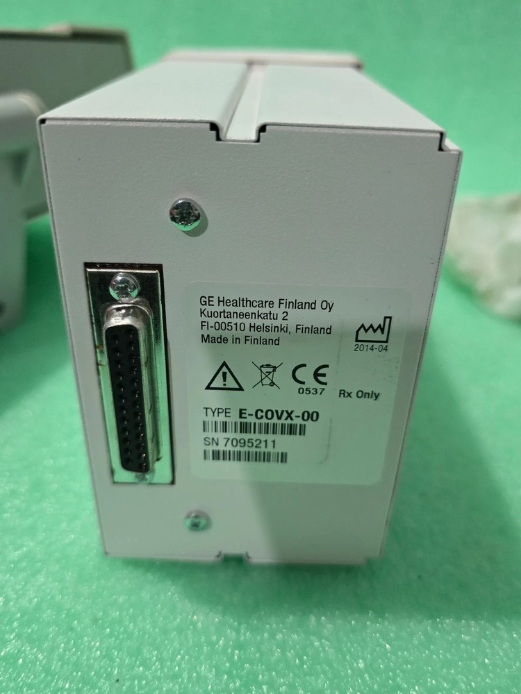 Used GE E-COVX-00 Agent Gas Module & GE Blank Module M1024982