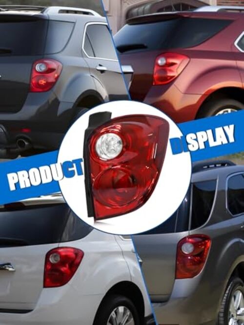 Tail Light Assembly Compatible with Chevy RIGHT PASSENGER SIDE 2010-2015