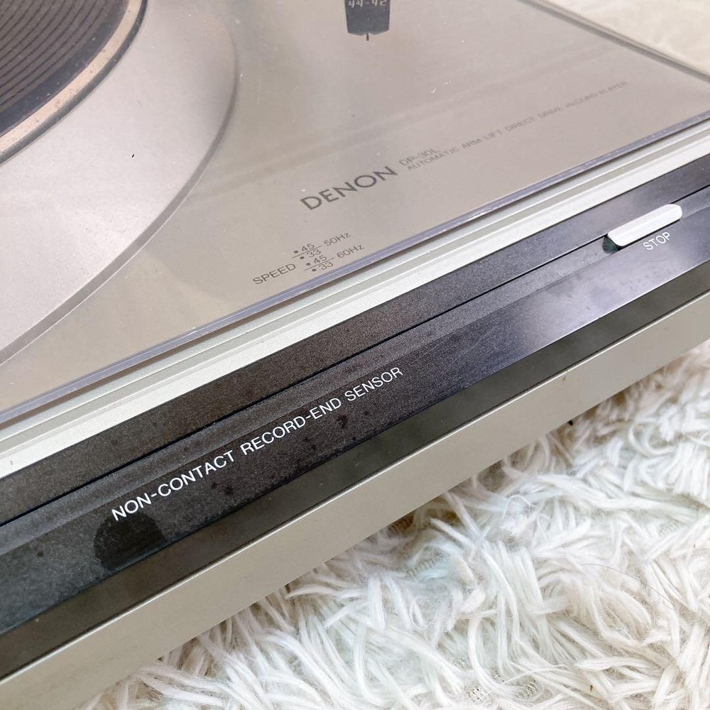 Denon DP-30L Turntable Automatic Direct Drive Record Player Good GP