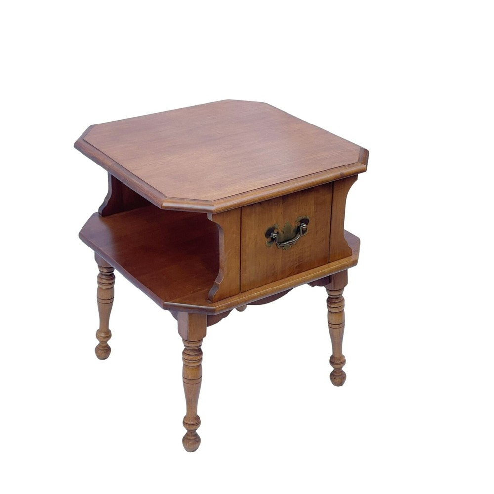 Heywood Wakefield Side Table Mid Century Side Table