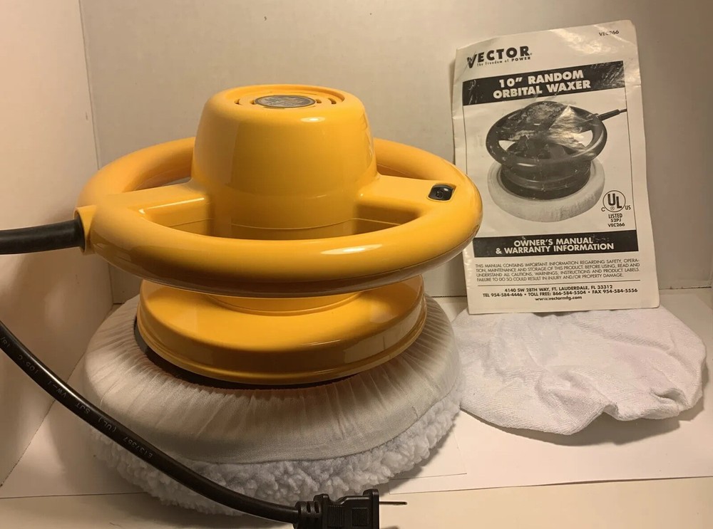 VECTOR 10"RANDOM ORBITAL WAXER/POLISHER MODEL VEC266