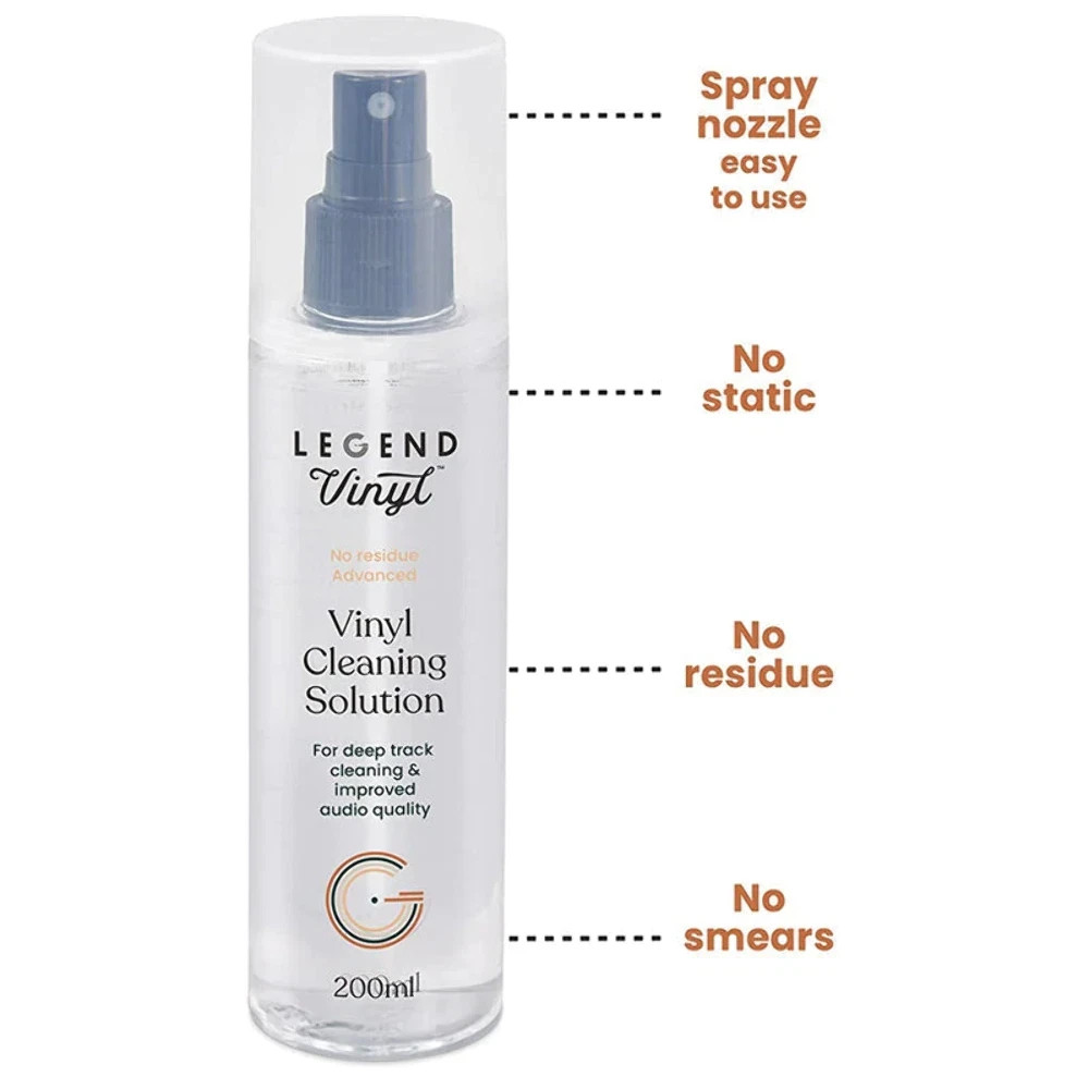 Legend Vinyl Cleaning Solution & Microfibre Cloth