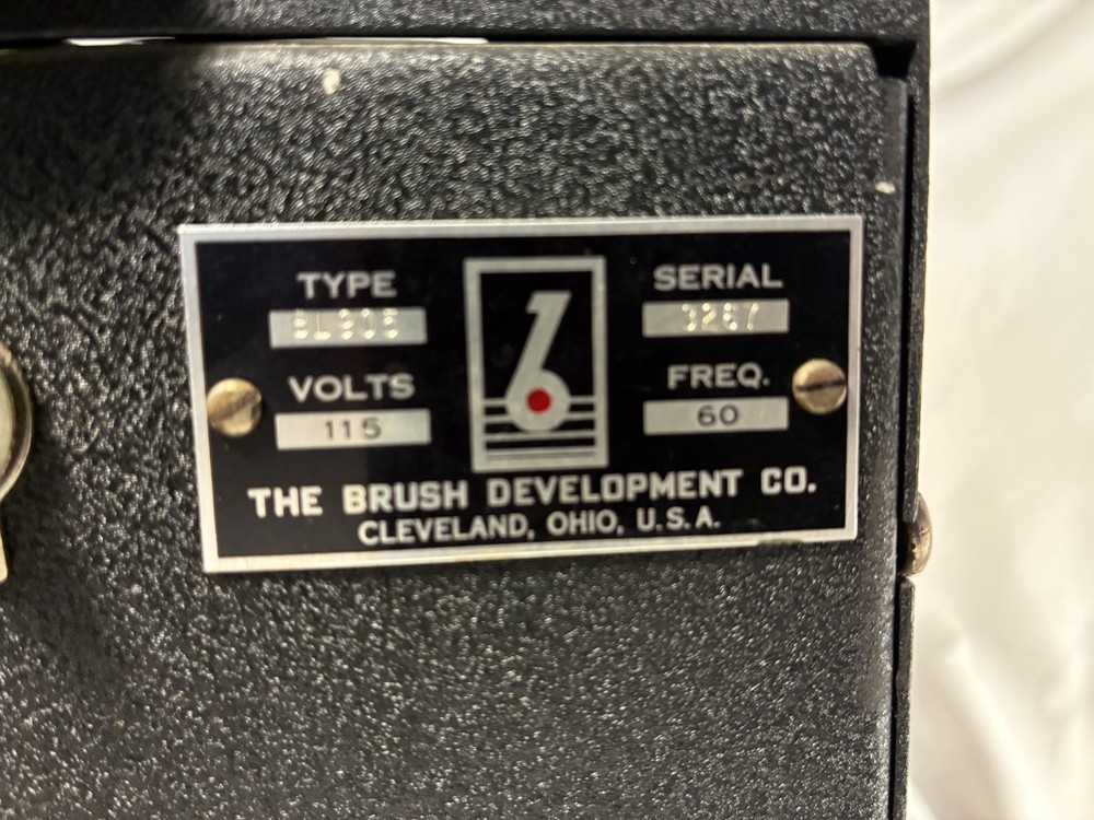 Brush Dev. Co. BL-905 Peak Volts Attenuator AS IS