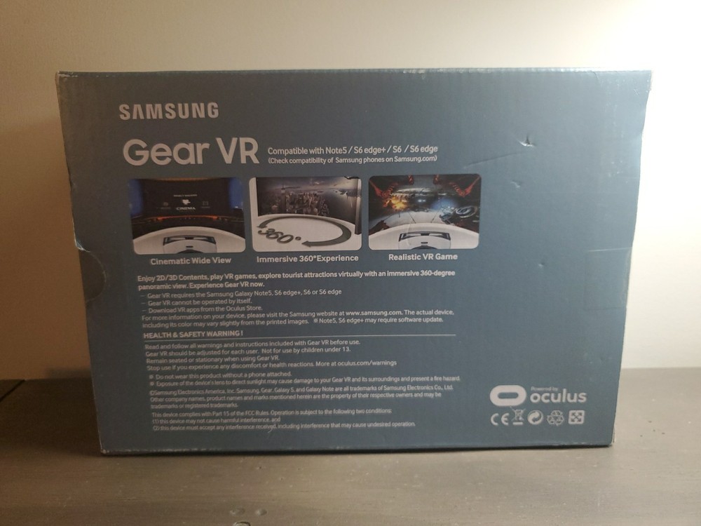 Samsung Gear VR Oculus Virtual Reality Headset for Note5 S6 edge+ S7