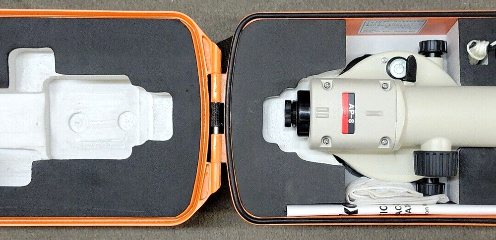 Nikon AP-8 Automatic Level 28x Magnification 360 Degrees, Tripod, Grade Tool