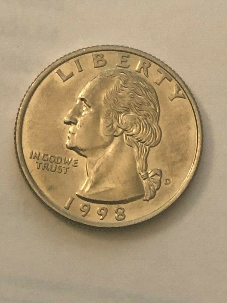 1998 D Washington Quarter