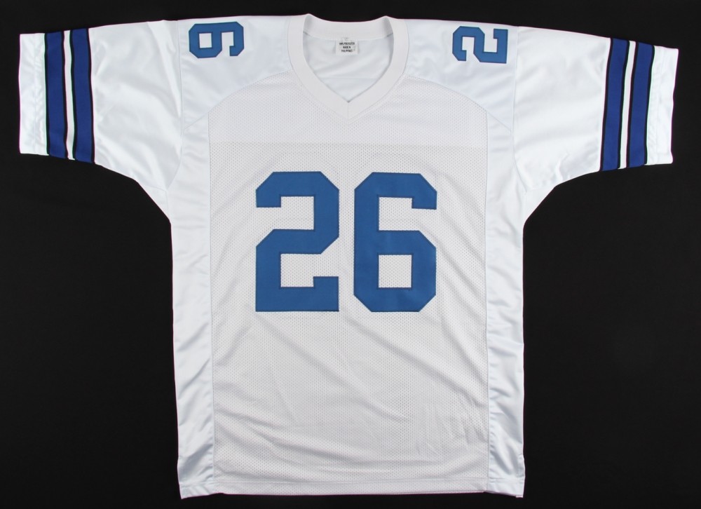 Michael Downs Signed Cowboys Throwback Jersey (Gridiron Legends COA)