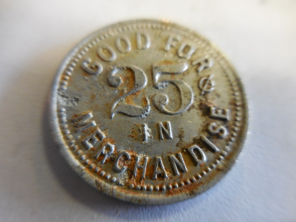 VINTAGE JAKE'S 25 CENT TRADE TOKEN