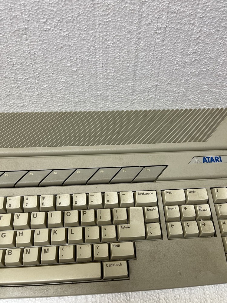 Atari 520ST STM Computer w/ Power Supply - Tested & Working!