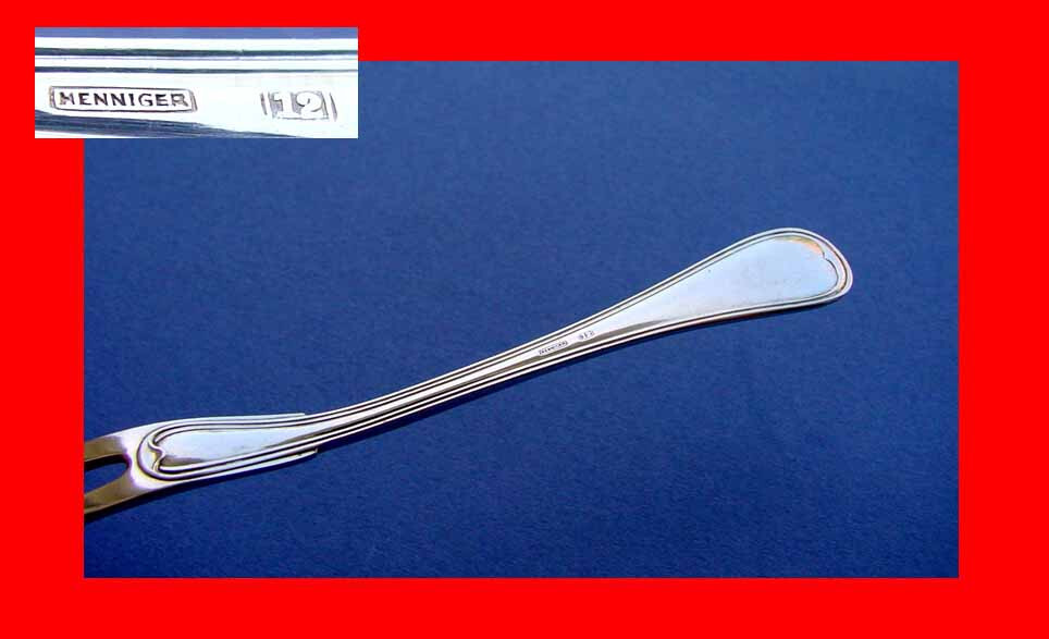 Serving Fork, Henniger, Silver Plated B28