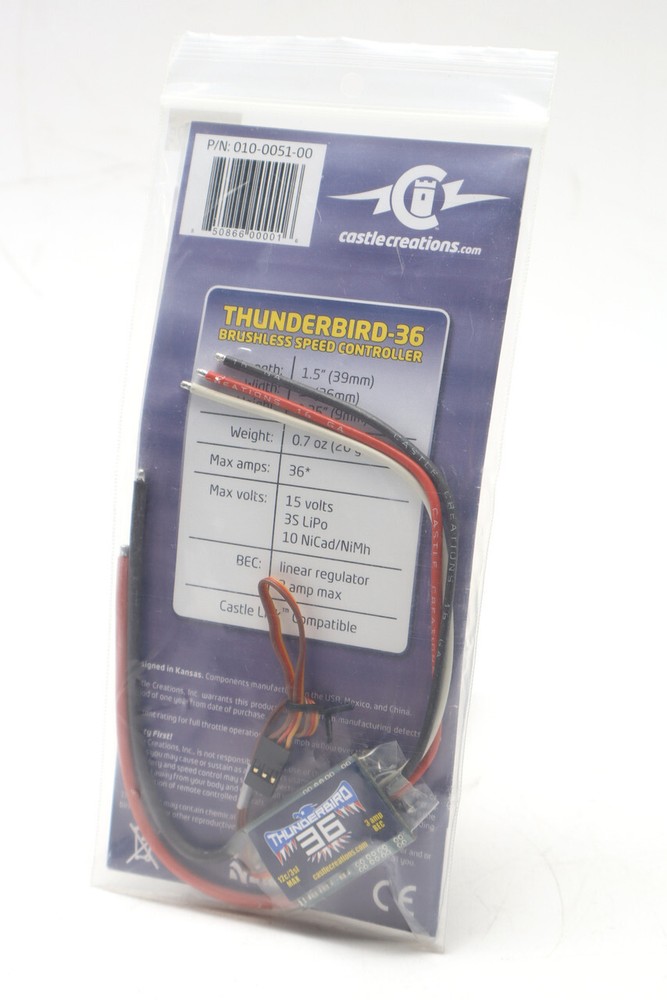 Thunderbird Thunderbird-36 Brushless Speed Controller