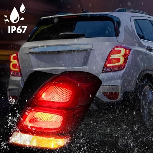 LED Tail Light Assembly Compatible with Chevy Trax 2017 Right Passenger Side