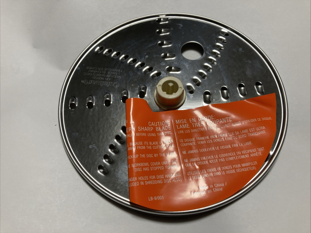 CUISINART FP-14DC Medium Shred Disc FP-16RSD Adjustable Slicing Replacement Part